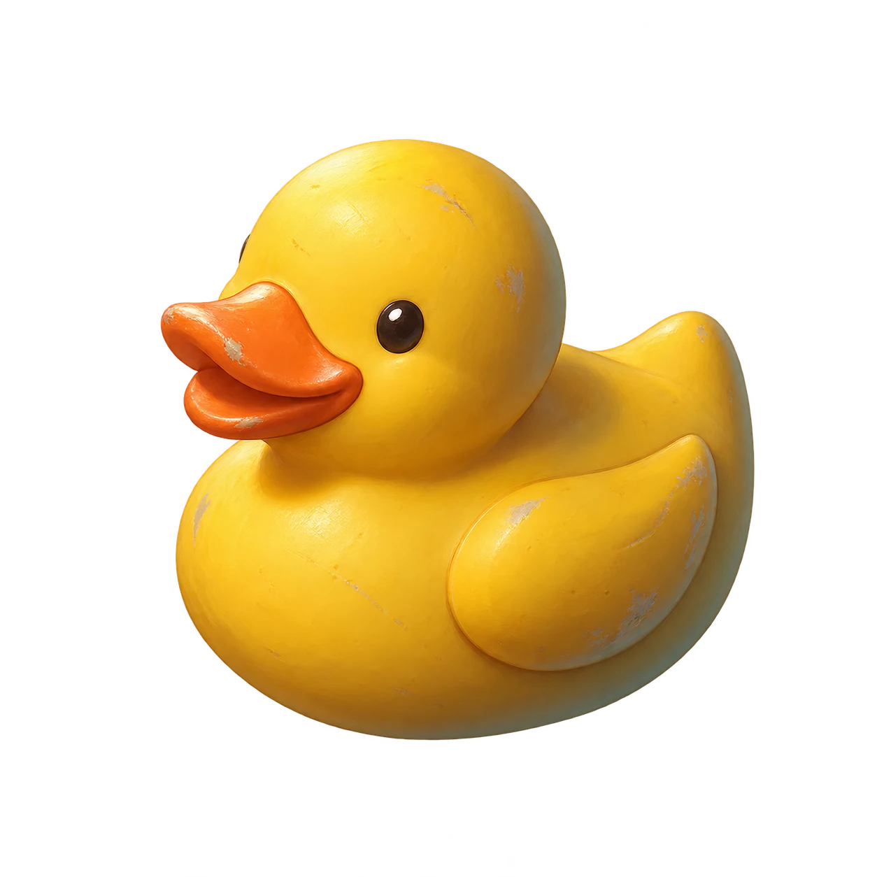 A lost rubber duck